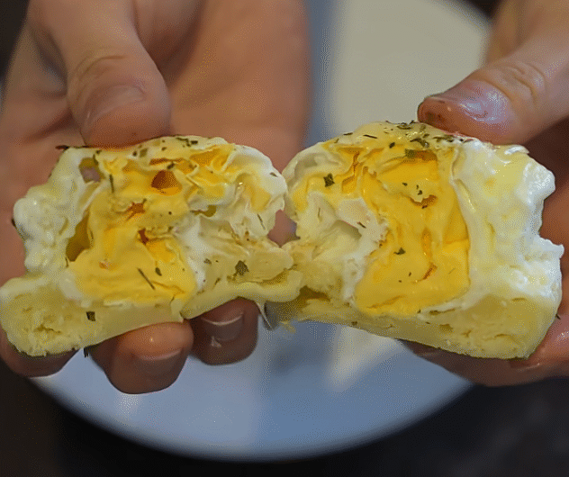 Korean street egg bread (Gyeranbbang)