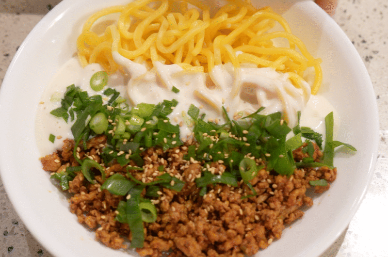 Sundubu jjigae noodles