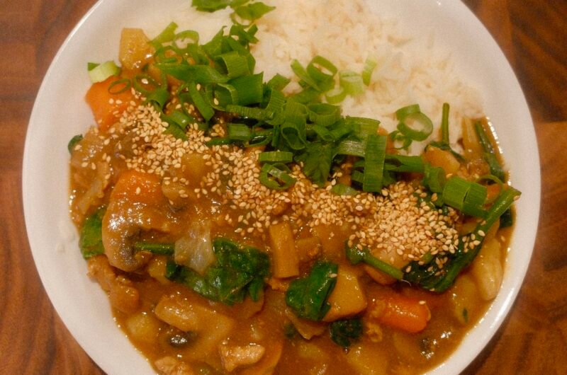 Japanese curry (8 serving recipe)