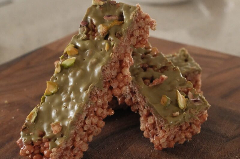 High protein DUBAI CHOC RICE KRISPIE💚