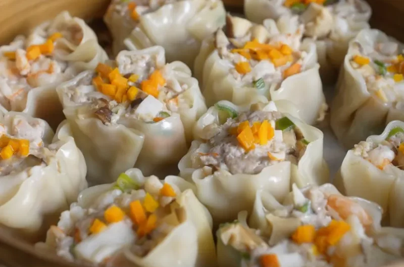 High protein, low fat : “FAKE” Siu mai recipe