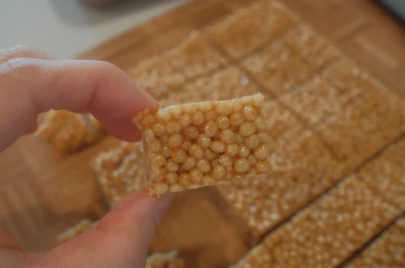 Butter scotch Protein Rice Krispie