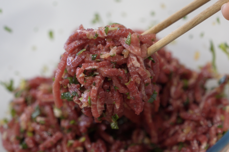 Korean Beef tartare (Yukhoe, 육회)